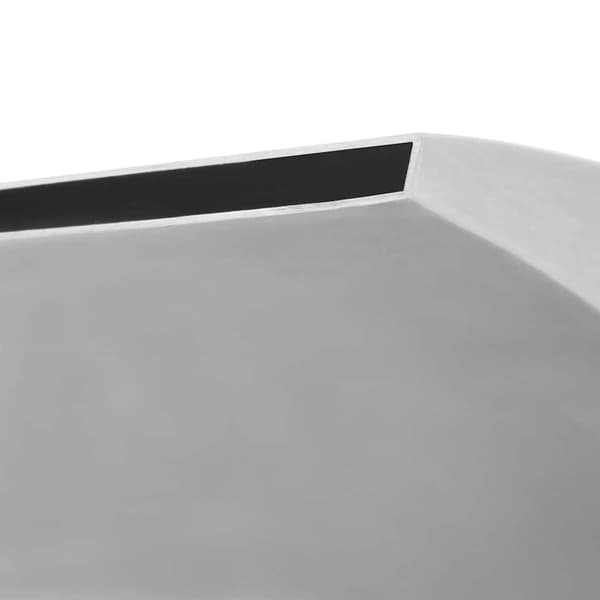 vidaXL poolfontæne rustfrit stål 64 x 30 x 52 cm sølv