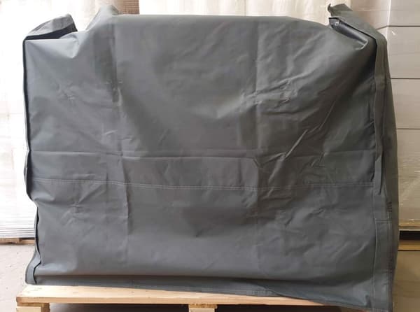 Vedskydd 122x61x105cm utan ram