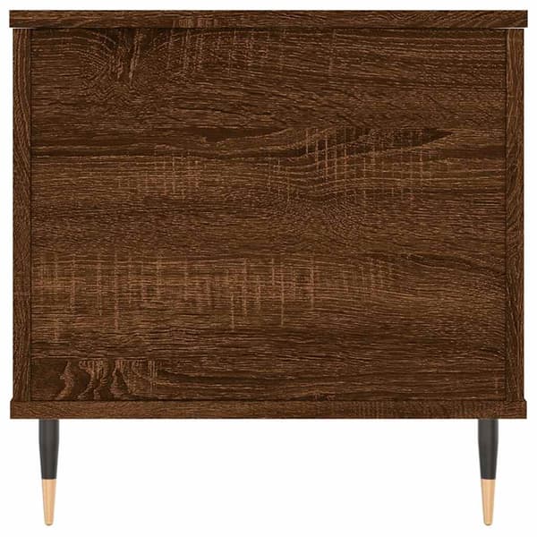 vidaXL Soffbord brun ek 90x44,5x45 cm
