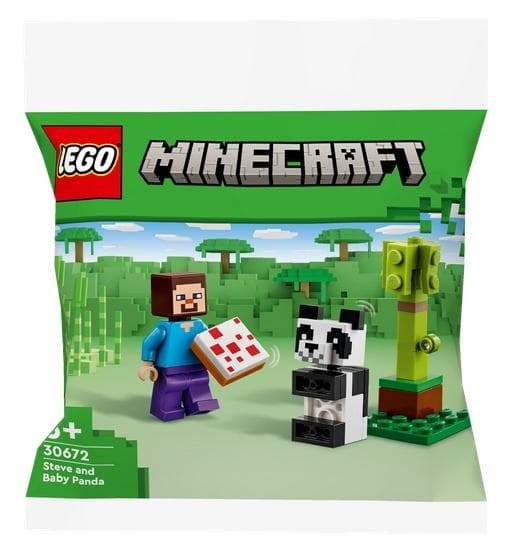 LEGO(R) MINECRAFT 30672 Steve ja vauvapanda