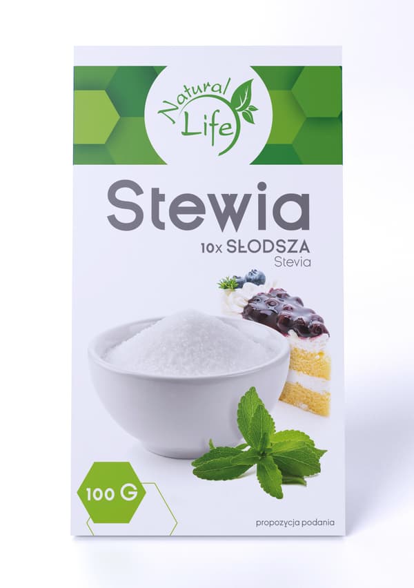 Stevia 10 gånger sötare 100 g