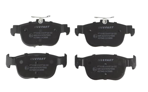 FT10182 FAST BREMSEKLODSER BAG UDEN SENSOR