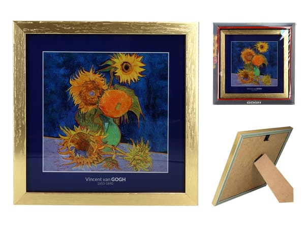 Bild - V. van Gogh, 4 solrosor (CARMANI)