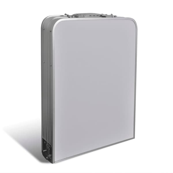 vidaXL foldbart campingskab med aluminiumsramme