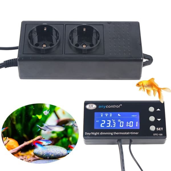 Ringder DTC-120 Dæmpetermostat - termostat og timer