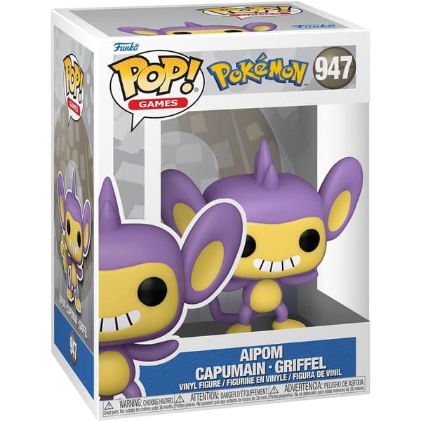 Funko POP Pokémon 947 Aipom Samlarfigur