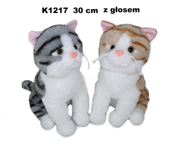 Kissa äänellä 30cm MIX