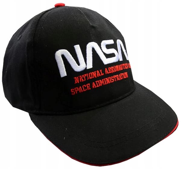 NASA-lippis musta 56 D033N