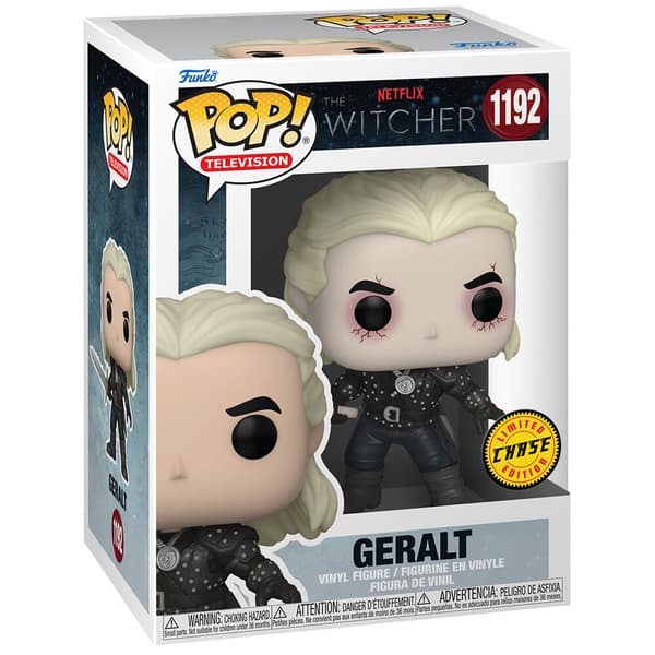 Funko POP The Witcher 1192 Geralt Chase Limited Edition Samlarfigur