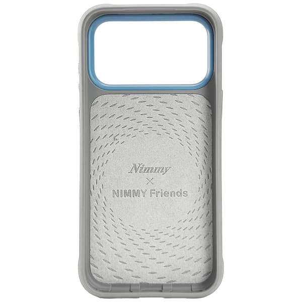 Nimmy Glasses -koirakotelo iPhone 17 Prolle, harmaa