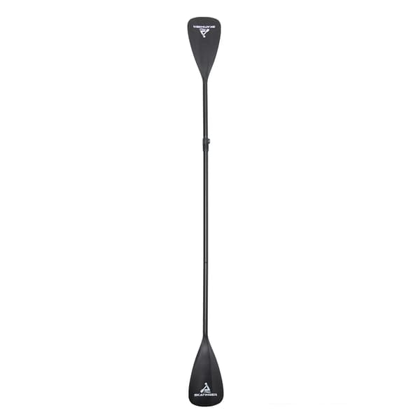 SKATINGER Dobbeltsidet aluminiumspaddel 240 cm sort