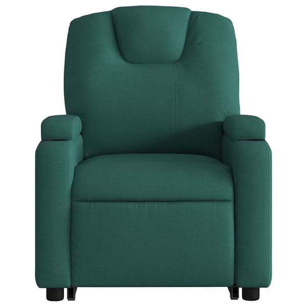 vidaXL Elektrisk lyftande massagefåtölj grön