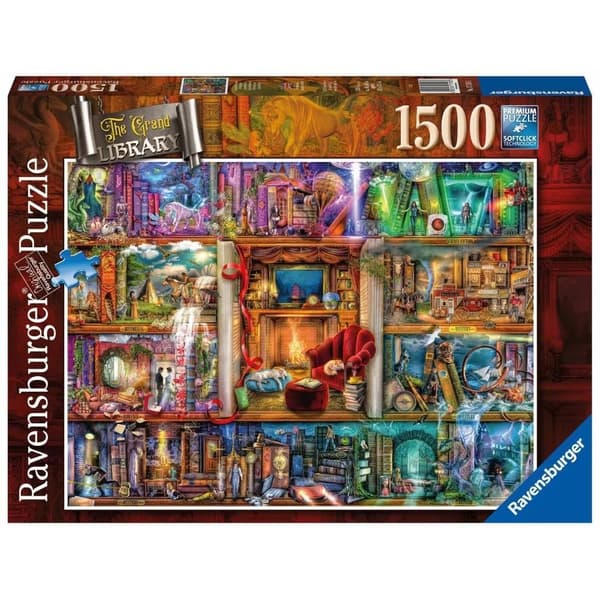 Puzzle 1500 Rikt bibliotek
