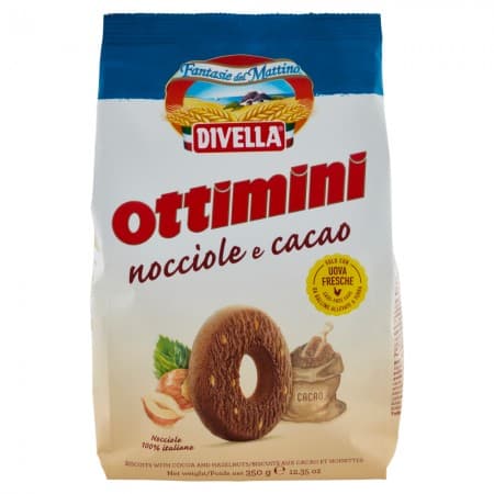 Kager Ottimani Hasselnød 350g - Divella
