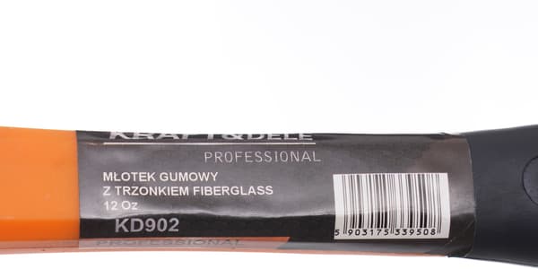 Gummihammare med glasfiberhandtag 12 oz KD902