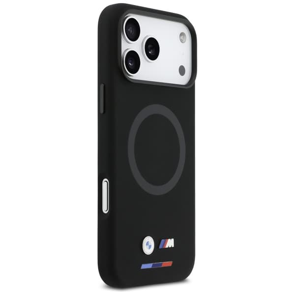 BMW M Silikone Logo MagSafe-cover til iPhone 17 Pro Max, sort