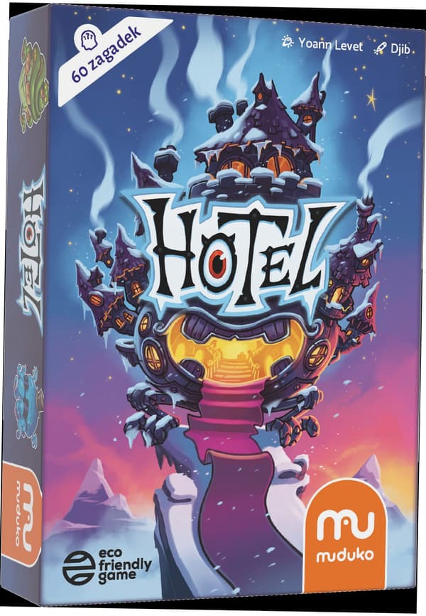 Hotel. 60 gåder. Brætspil. Muduko