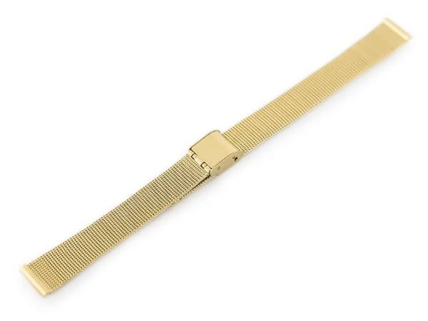 Armbånd 301G - mesh HQ - guld - 12mm