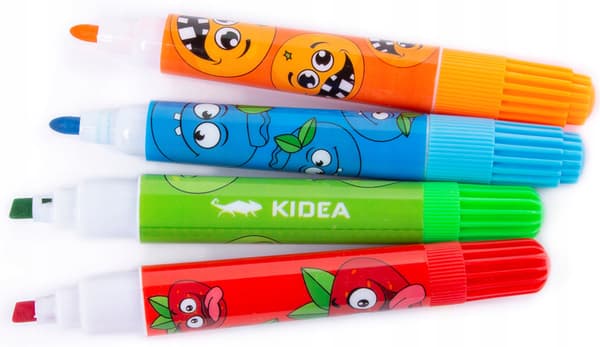 KIDEA DUFTENDE FLAREDE PENNE DOBBELTSIDIGE 6 FARVER