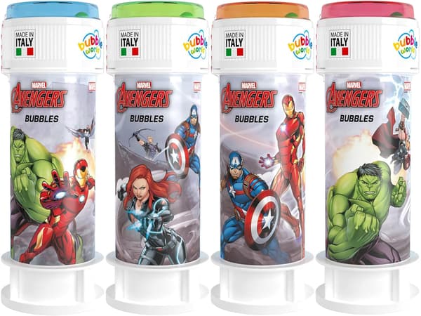 Marvel Avengers såpbubblor Iron Man Hulk Thor 60ml SPEL FÖR BARN