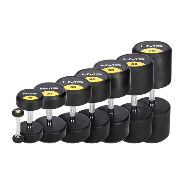 Gummibelagd hantel 7 kg HG PRO HMS