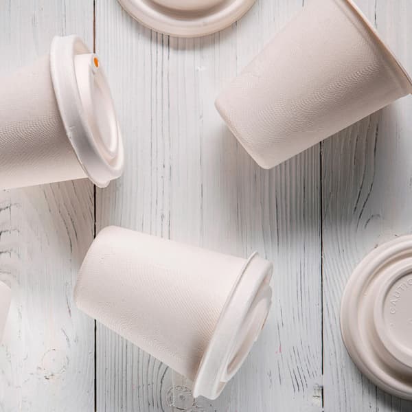 Sockerrörskoppar gratis SUP EKO BIO 250ml, 80mm 50st
