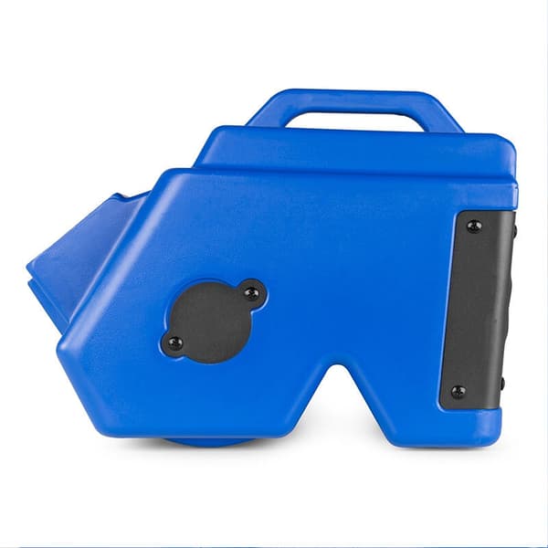 LIGHT4ME BUBBLE BLUE DOUBLE dubbel kraftig såpbubblgenerator fjärrkontroll