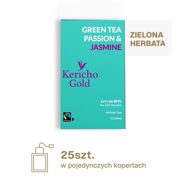 KERICHO GOLD Attitude Tea GRØN TE PASS.& JA