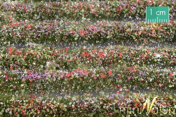SIL731-29S Tuftstrimler af blomstrende farverige planter