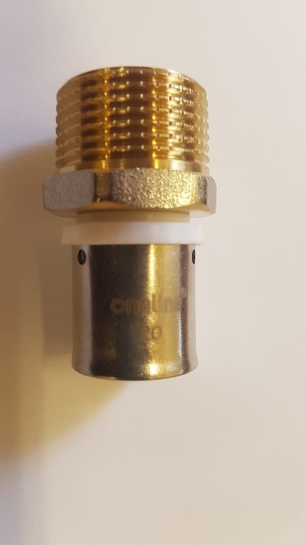 Presset forbindelse GZ 50mm x 2 online