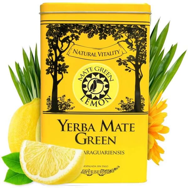 Burk + Yerba Mate Grön Citron 500 g