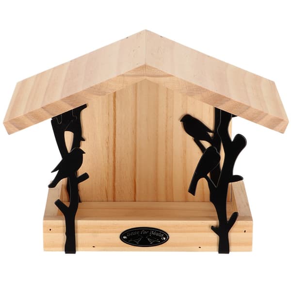 Koristeellinen seinälle ripustettava lintujen syöttölaite
