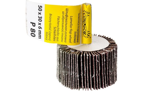 Lamskive, 50 x 30 x 6 mm, skaft, P