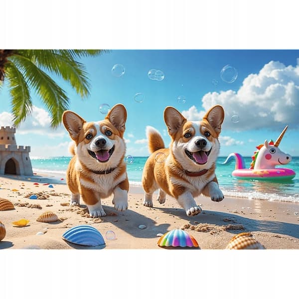 PUSLESPIL 100 CORGI HUND 16536