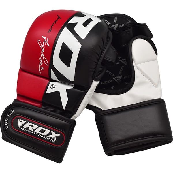RDX GGL-T6 MMA-handskar Röda M