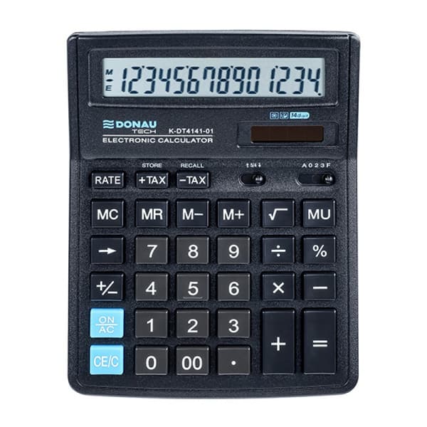DONAU TECH LOMMELOGNER K-DT4141-01 SORT 5669