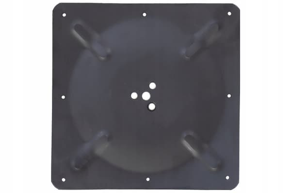 RAK LOFT SVART BORDSFOT - diameter 45 cm AKS
