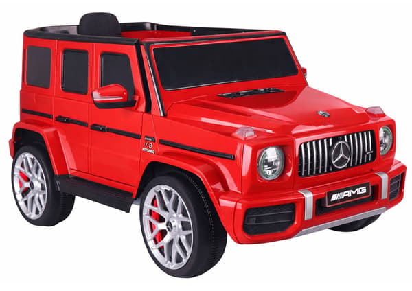 Mercedes G63 S306-1 punainen akkuauto