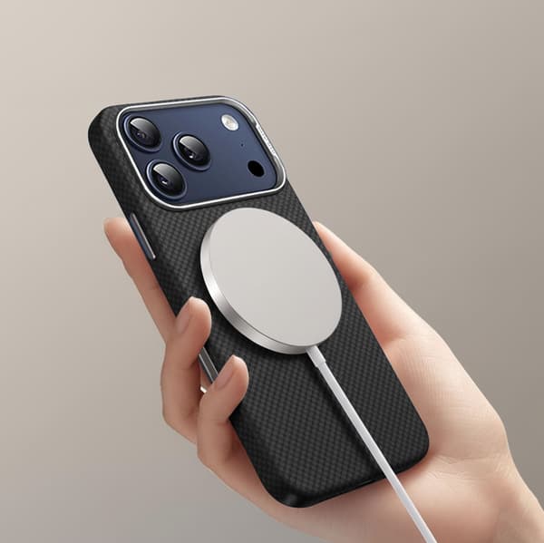 SULADA cover til iPhone 17 Pro med MagSafe - titaniumsort