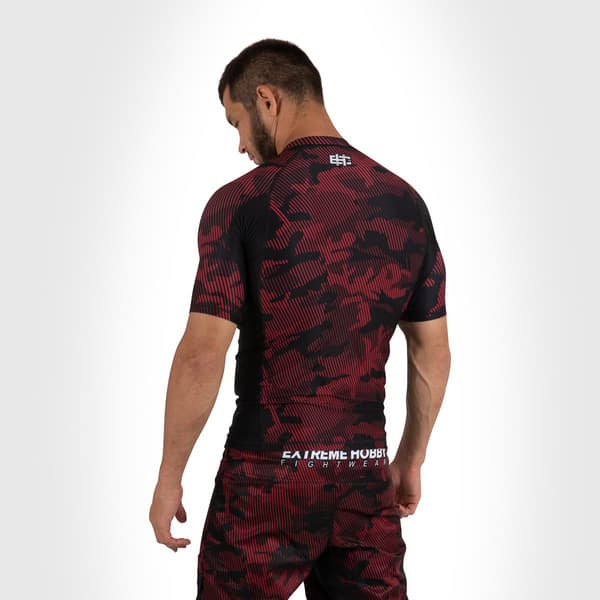 Herre kortærmet rashguard HAVOC S SORT
