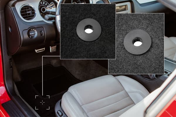 Førermåtte sort til: Volvo S60 II sedan (2010-)