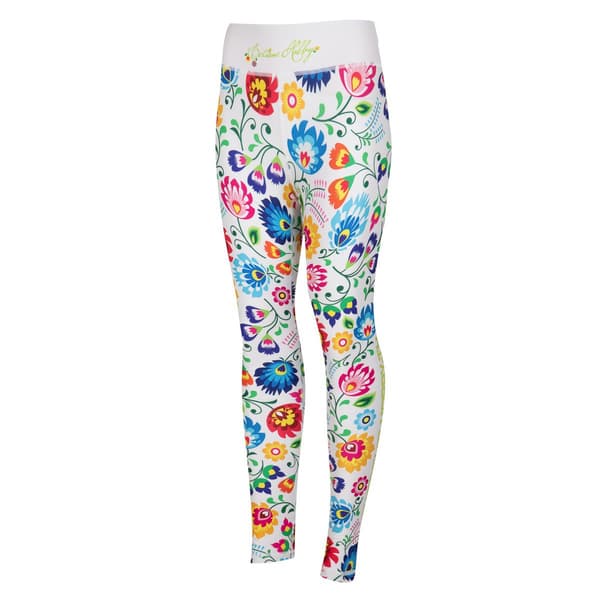 Damsportleggings FOLK 2 XL VIT