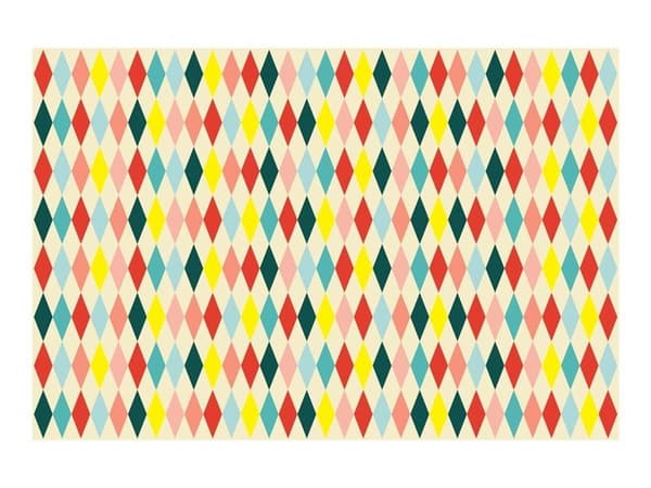 Papirdug Rhombus 180x120cm
