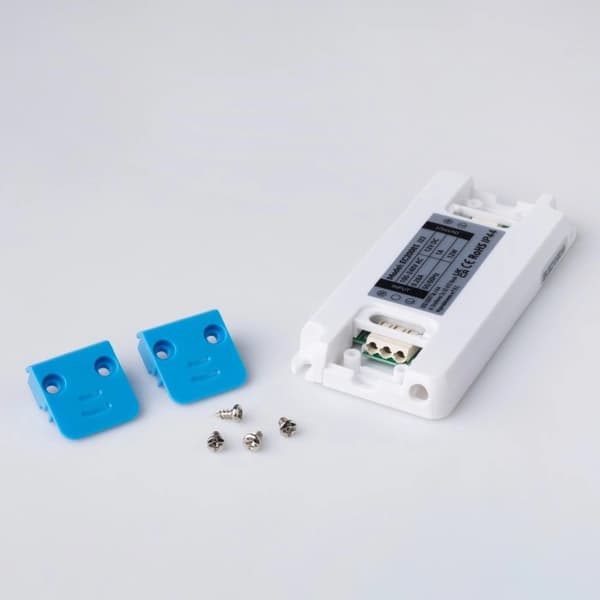 Møbel LED strømforsyningstransformator IP44 12V 12W 1A EcoLight