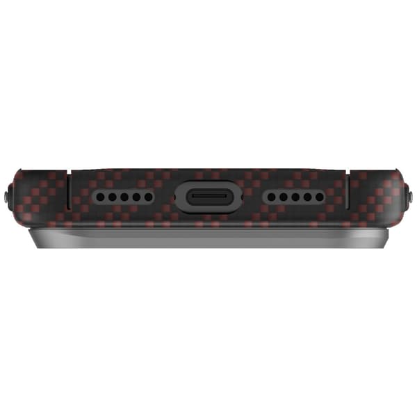 UNIQ Keva EDGE MagSafe-etui til iPhone 17 Pro, orange