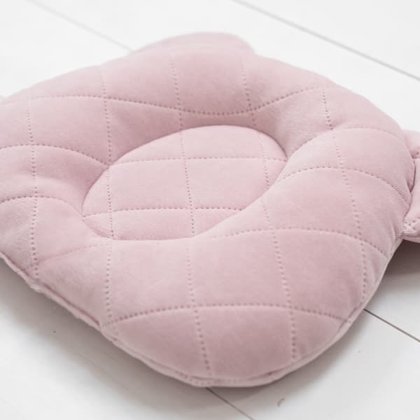Huvudformande kudde Royal Baby Rosa