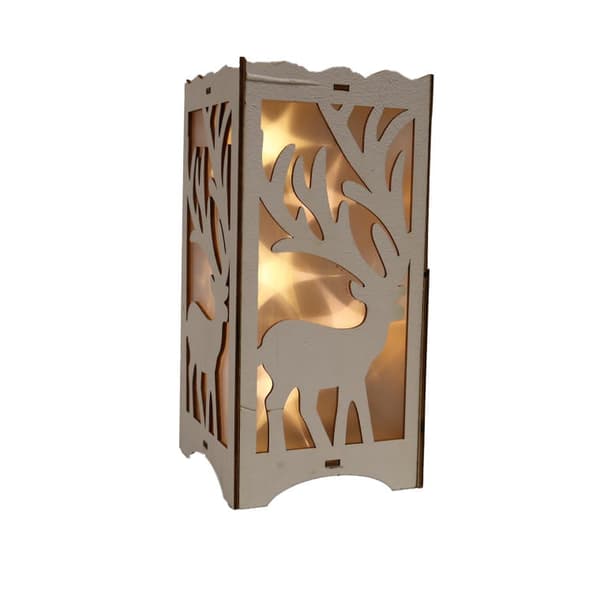 1LED batteridriven lykta, vit