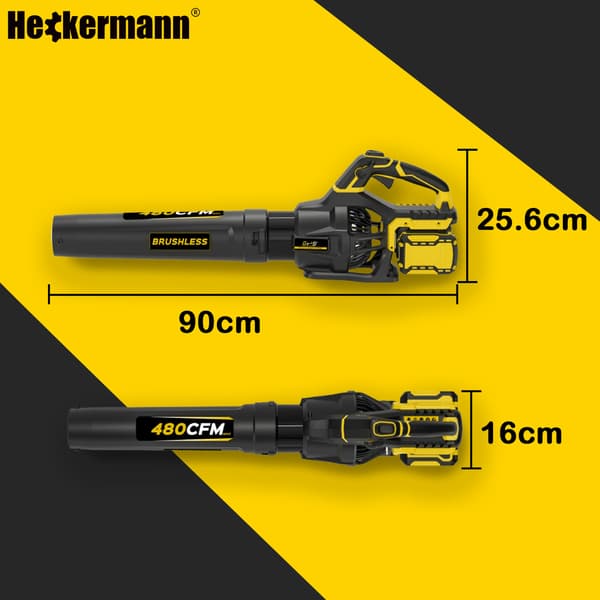 Heckermann Select batteridrevet blæser (2x20) AVDM40v2