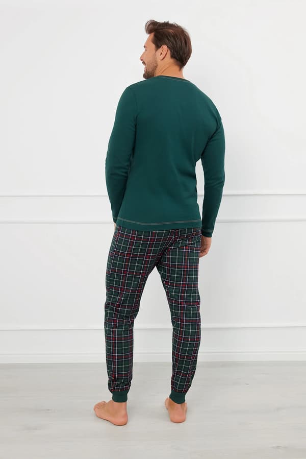 Fogo herrpyjamas långärmad, långbyxor L