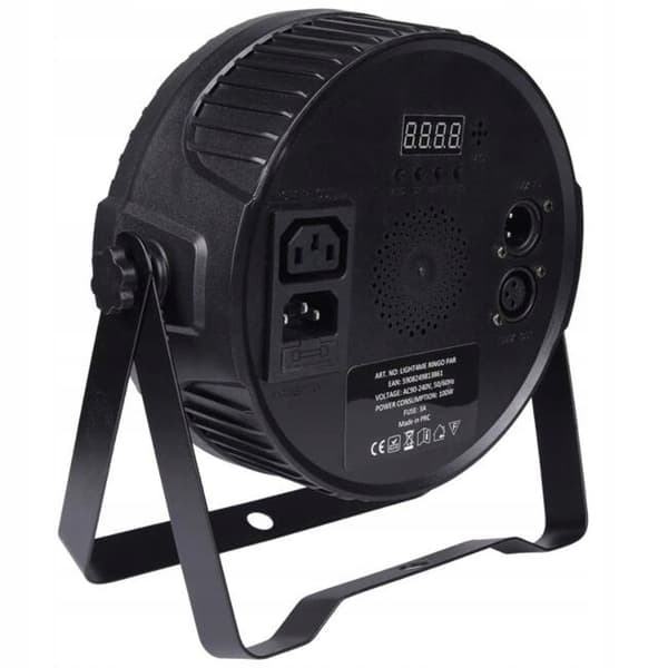 LIGHT4ME ringo PAR scenespotlight med LED-ring
